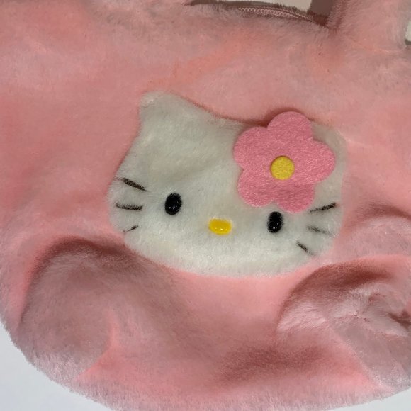 Hello Kitty Pink Fuzzy Bag - Picture 3 of 10